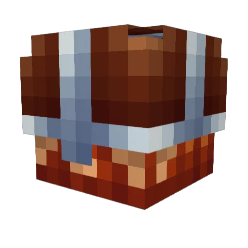 LegendaryZM Minecraft avatar head, 3D render