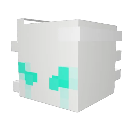 Legendary_Husam Minecraft avatar head, 3D render