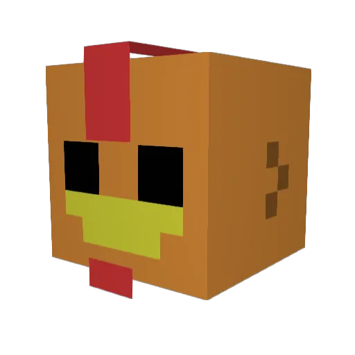 Legendary_Liam Minecraft avatar head, 3D render