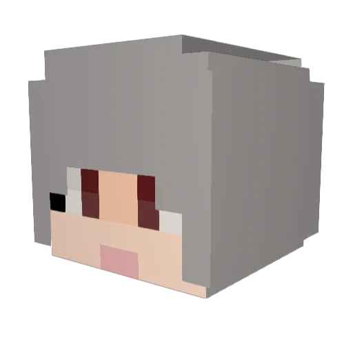 Legendary_Sna Minecraft avatar head, 3D render