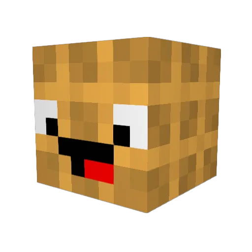 Legendary_Waffle Minecraft avatar head, 3D render