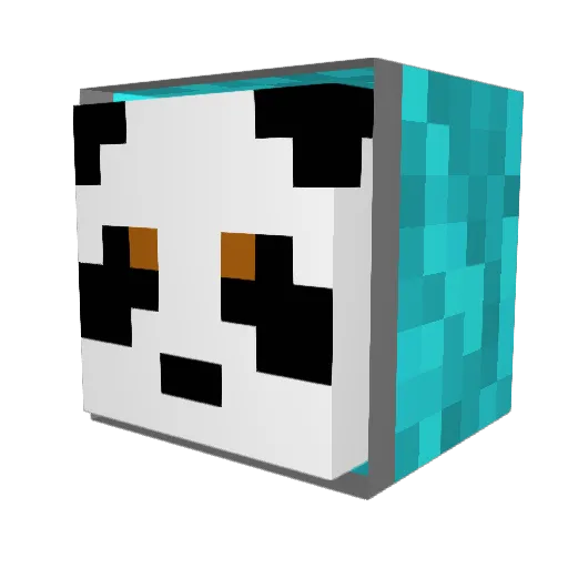 Legendplayer06 Minecraft avatar head, 3D render