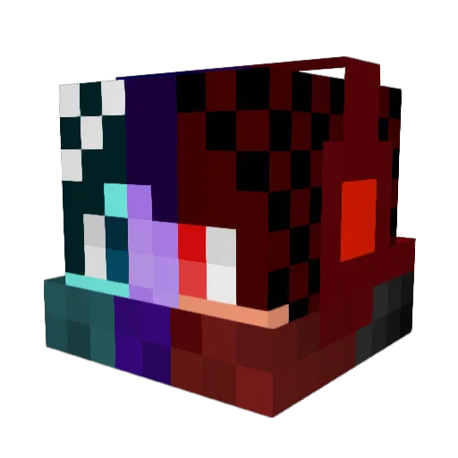 Legendstrider03 Minecraft avatar head, 3D render