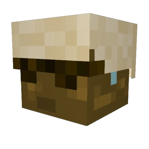 Legendziak Minecraft avatar head, 3D render