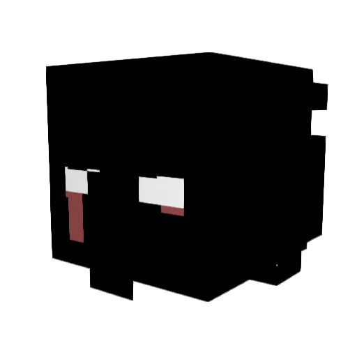Legion2015 Minecraft avatar head, 3D render
