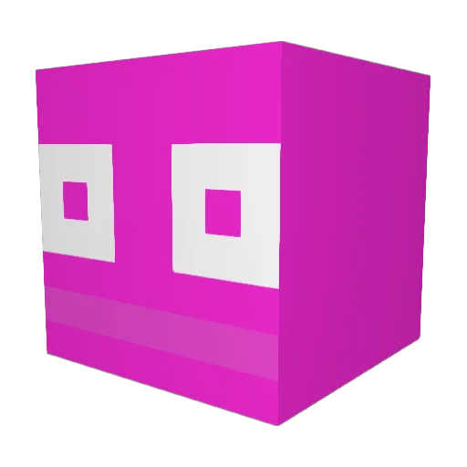 Legion2191 Minecraft avatar head, 3D render