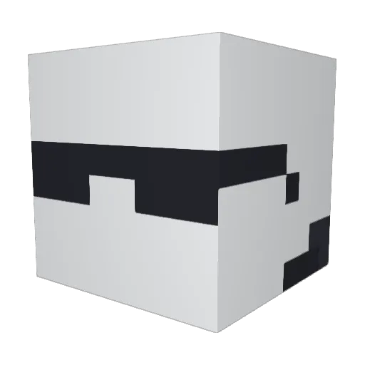 LegionGaming5 Minecraft avatar head, 3D render