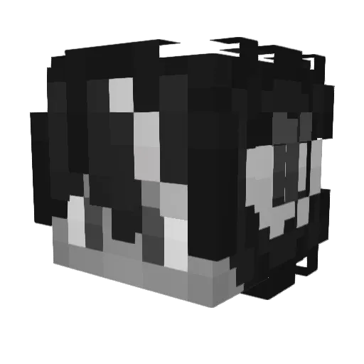 LegionslayerX Minecraft avatar head, 3D render