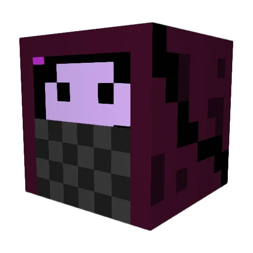 Legionx15 Minecraft avatar head, 3D render