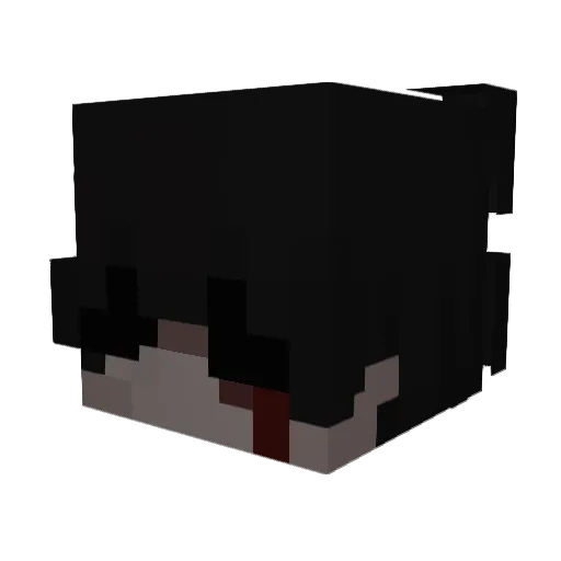 Legit011 Minecraft avatar head, 3D render
