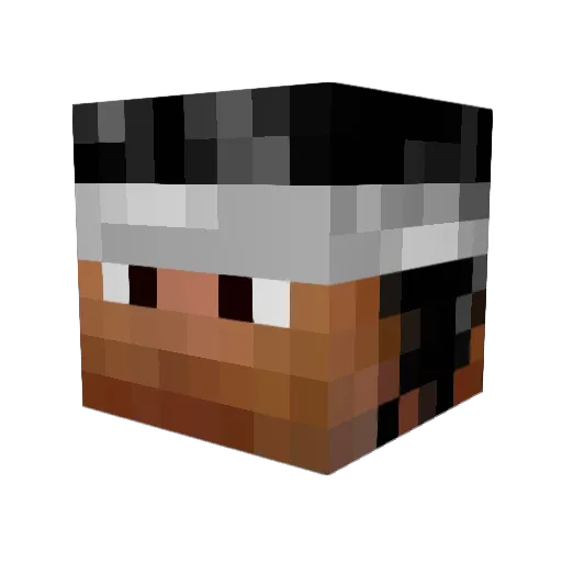 LegitEchoShot Minecraft avatar head, 3D render