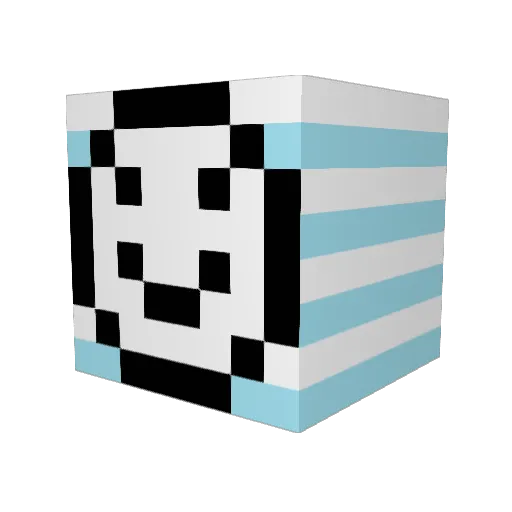 LegitPVP_YT Minecraft avatar head, 3D render
