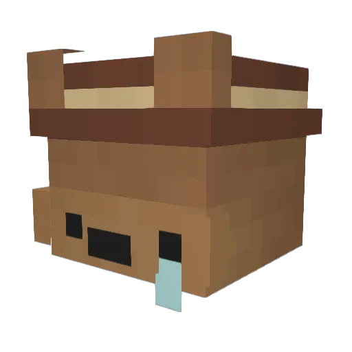 Legit_awesome Minecraft avatar head, 3D render