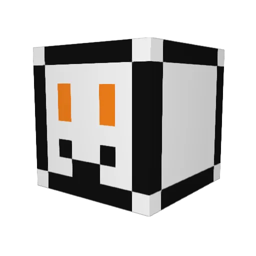 Legitimatepear Minecraft avatar head, 3D render