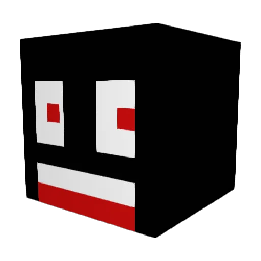 Legitmoose16 Minecraft avatar head, 3D render