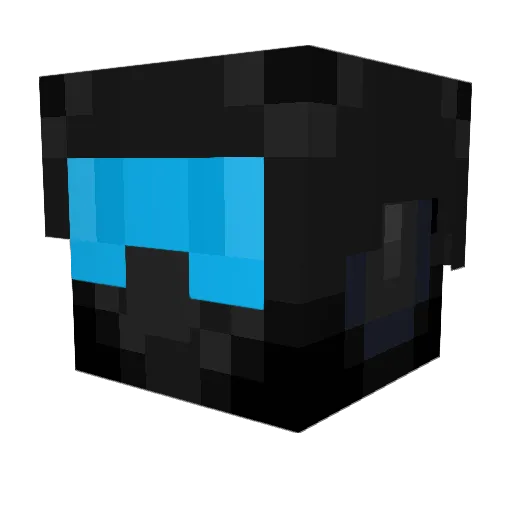 LegoFrost Minecraft avatar head, 3D render