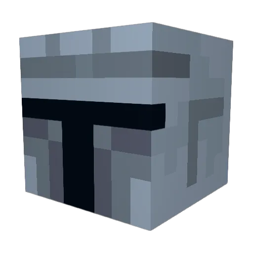 LegoLightsaber02 Minecraft avatar head, 3D render