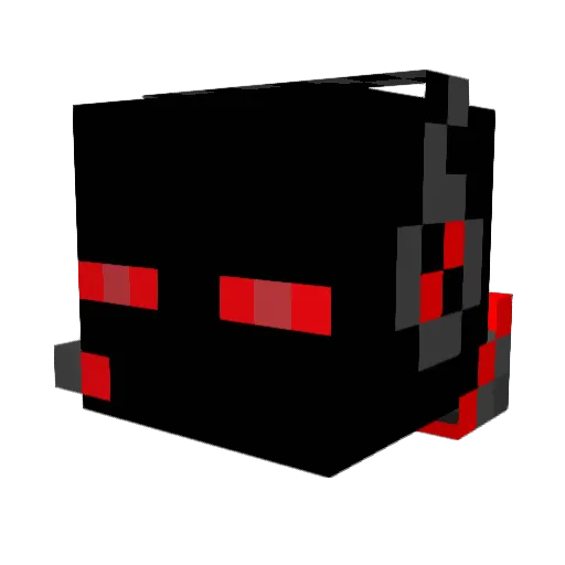 LegoManVR Minecraft avatar head, 3D render