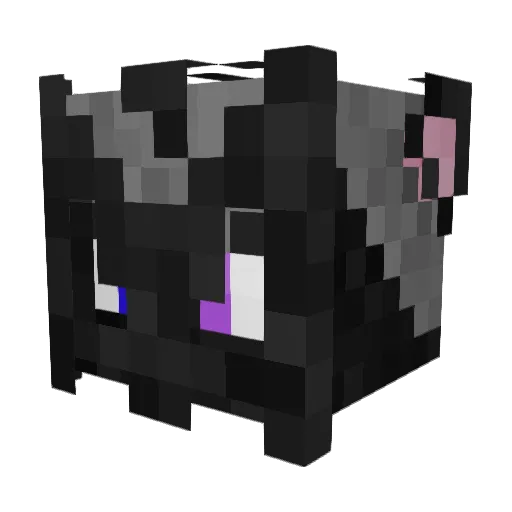 LegoShix Minecraft avatar head, 3D render