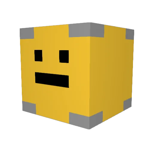 Lego_Miner12 Minecraft avatar head, 3D render