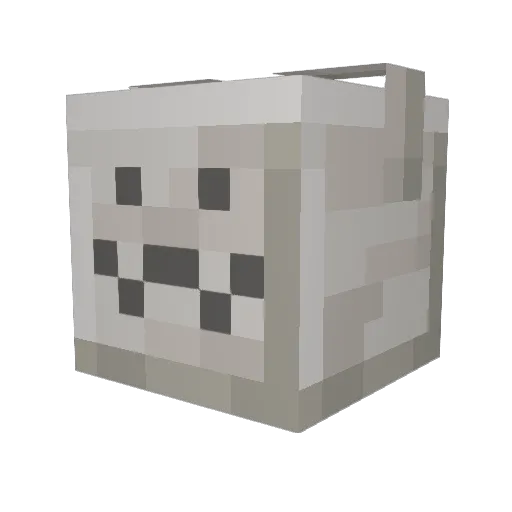 Lego_dude325 Minecraft avatar head, 3D render