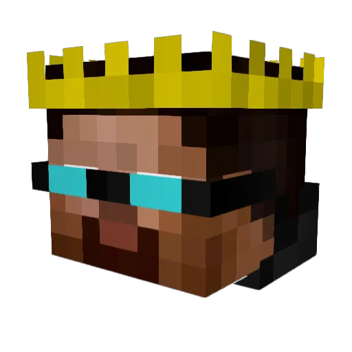Lego_maniac19 Minecraft avatar head, 3D render