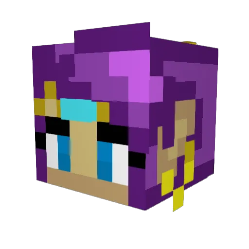 Legoguy9875 Minecraft avatar head, 3D render
