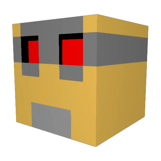 Legokid311 Minecraft avatar head, 3D render