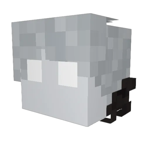 Legolarss64 Minecraft avatar head, 3D render
