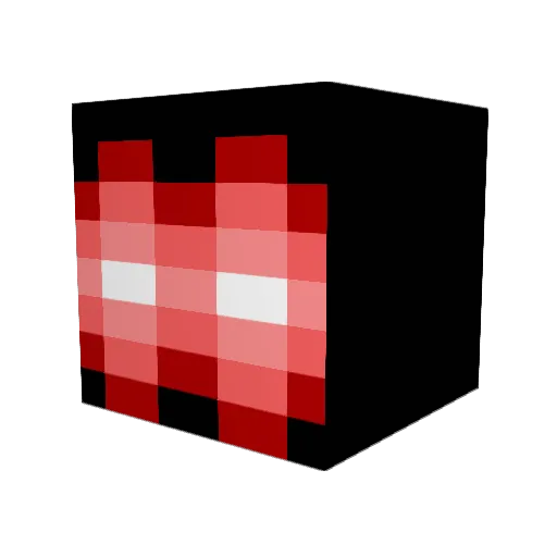 Legolashans Minecraft avatar head, 3D render