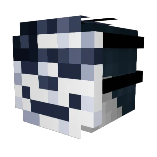LegueByJR Minecraft avatar head, 3D render