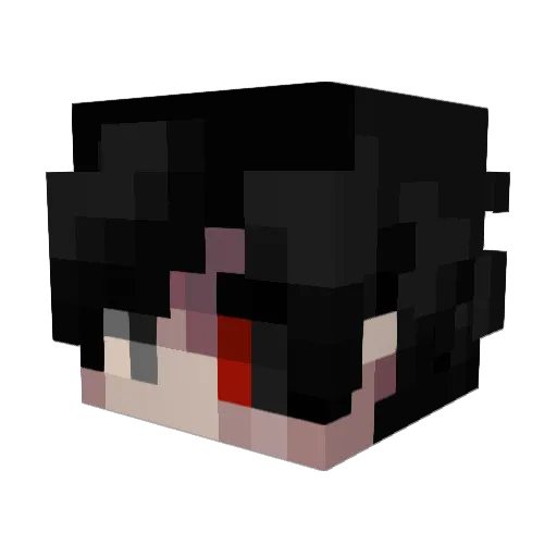 LehaKrutoy Minecraft avatar head, 3D render