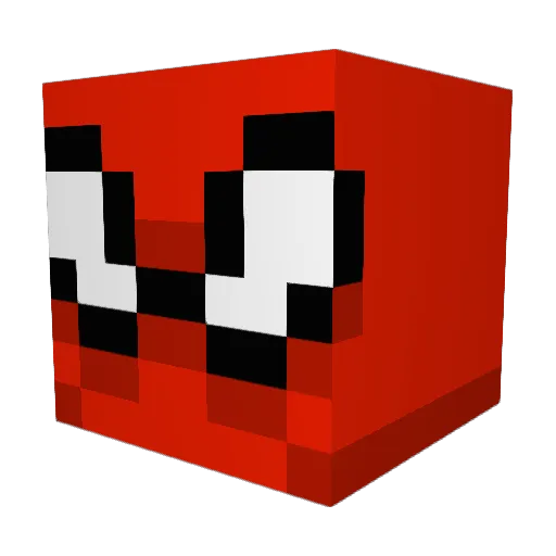 Lehmann_ Minecraft avatar head, 3D render