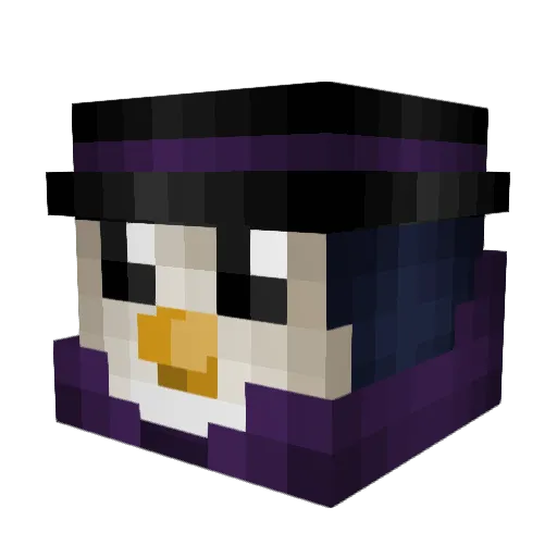 Leibold31 Minecraft avatar head, 3D render