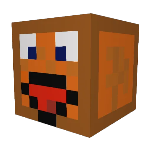 LeichtGetoastet Minecraft avatar head, 3D render