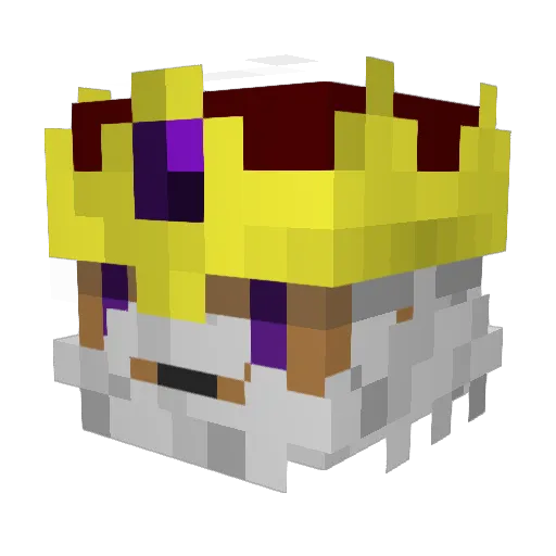 Leifsson Minecraft avatar head, 3D render