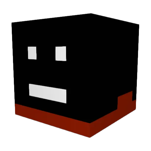 Leigha011 Minecraft avatar head, 3D render