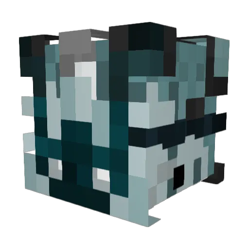 Leipurd Minecraft avatar head, 3D render