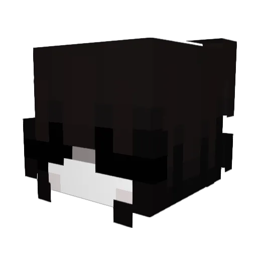 Lejonie Minecraft avatar head, 3D render