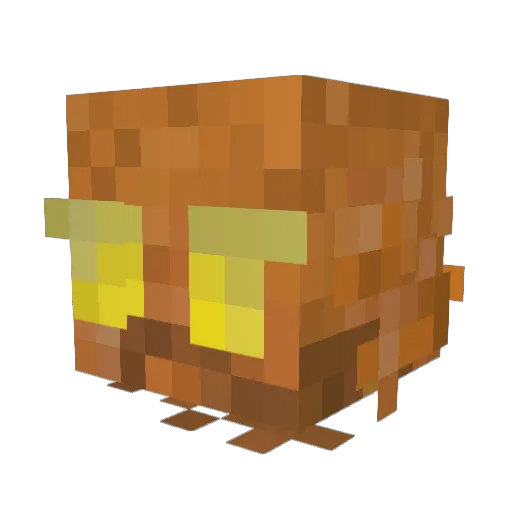 LekLee_ Minecraft avatar head, 3D render