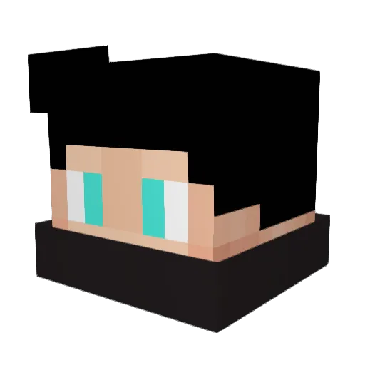 Lele_251 Minecraft avatar head, 3D render