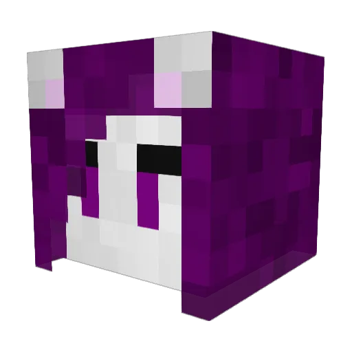LelianaLeli Minecraft avatar head, 3D render