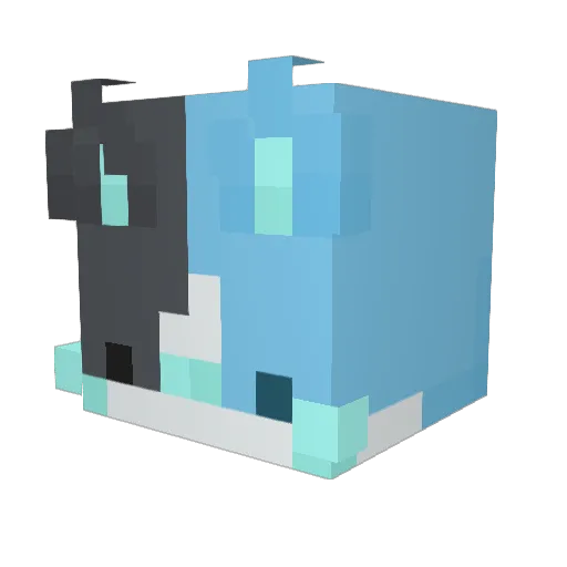 LemBaLemBem Minecraft avatar head, 3D render