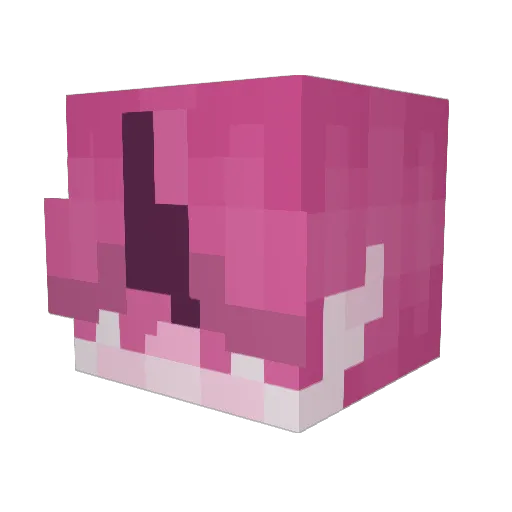 LemKosma Minecraft avatar head, 3D render