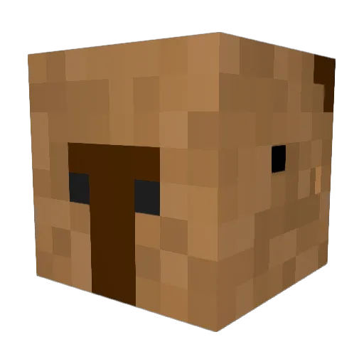 LemirXD Minecraft avatar head, 3D render