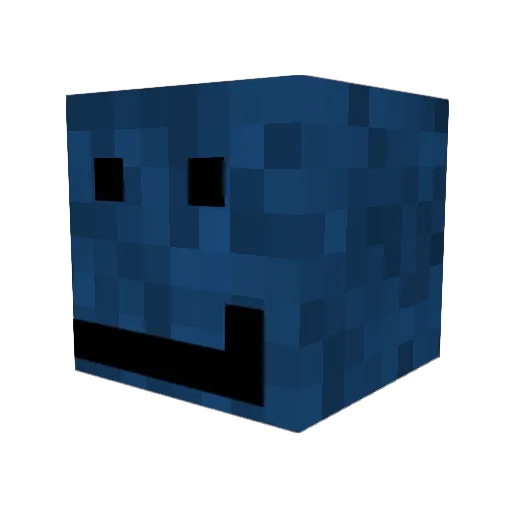 Lemmonas Minecraft avatar head, 3D render
