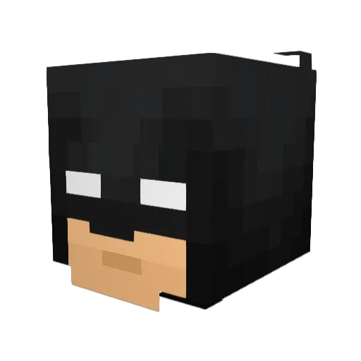 Lemon993 Minecraft avatar head, 3D render