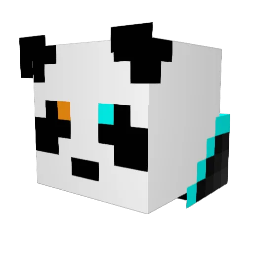 LemonApproved Minecraft avatar head, 3D render