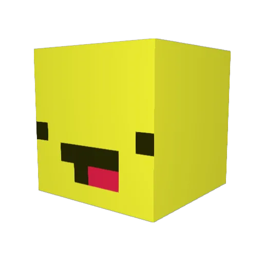 LemonChannel81 Minecraft avatar head, 3D render