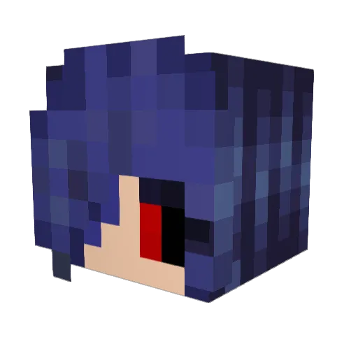 LemonDamian Minecraft avatar head, 3D render